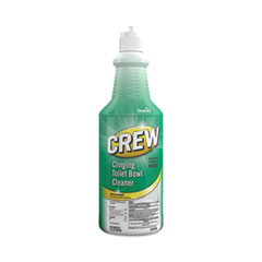 Diversey™ Crew Clinging Toilet Bowl Cleaner, 32 oz Squeeze Bottle, Floral