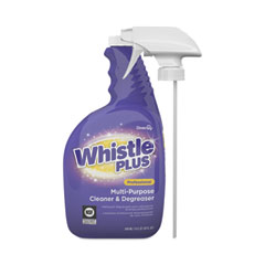 Diversey™ Whistle Plus Professional Multi-Purpose Cleaner/Degreaser, Citrus, 32 oz Spray Bottle, 4/Carton