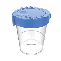 deflecto® Antimicrobial No Spill Paint Cup