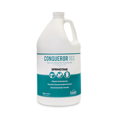 Fresh Products Conqueror 103 Odor Counteractant Concentrate, Springtime, 1 gal Bottle, 4/Carton