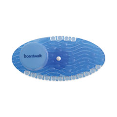 Boardwalk® Curve Air Freshener, Cotton Blossom, Blue, 10/Box, 6 Boxes/Carton