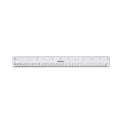 Clear Flexible Acrylic Ruler, Standard/Metric, 18 Long, Clear -  mastersupplyonline