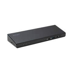 Kensington® SD4750P USB-C and USB-A Dual 4K Hybrid Docking Station, Black