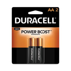 Duracell® Power Boost CopperTop Alkaline AA Batteries, 2/Pack