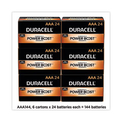 Duracell® Power Boost CopperTop Alkaline AAA Batteries, 144/Carton