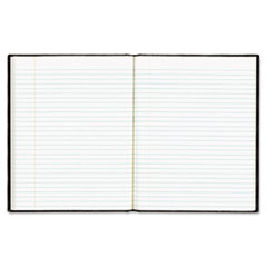 Blueline® EcoLogix Notebook, 9 1/4 x 7 1/4, College Ruled, Hard Cover, White, 75 Sheets