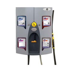 Diversey™ J-Fill QuattroSelect Dispensing System, Four Dispenser, Safe Gap, 2.5 L, 18.5 x 7.5 x 24.25, Stainless Steel