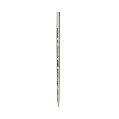 Prismacolor® Verithin Smear-Proof Colored Pencils, 2 mm, Metallic Silver Lead, Metallic Silver Barrel, Dozen