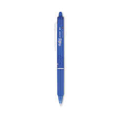 Pilot® FriXion Clicker Erasable Gel Pen, Retractable, Fine 0.7 mm, Blue Ink, Blue Barrel