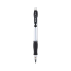Pilot® G2 Mechanical Pencil, 0.5 mm, HB (#2), Black Lead, Clear/Black Barrel, Dozen