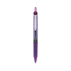 Pilot® Precise V7RT Roller Ball Pen, Retractable, Fine 0.7 mm, Purple Ink, Purple Barrel