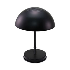 Ledu® Incandescent Desk Lamp with Vented Dome Shade, 8.75"w x 16.25"d x 16.25"h, Matte Black