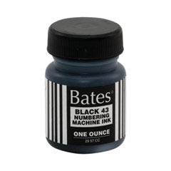 Bates® Numbering Machine Ink