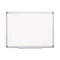MasterVision® Earth Silver Easy-Clean Dry Erase Board