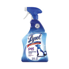 LYSOL® Brand Pet Solutions Disinfecting Cleaner, Citrus Blossom, 32 oz Trigger Bottle, 9/Carton