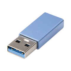 JENSEN® USB-C Female to USB-A Male Adapter, Blue