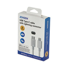 JENSEN® USB-C to Lightning Cable