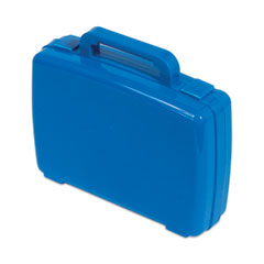deflecto® Little Artist Antimicrobial Storage Case, Blue