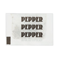 Office Snax® Pepper Packets, 0.1 g Packet, 3,000/Carton