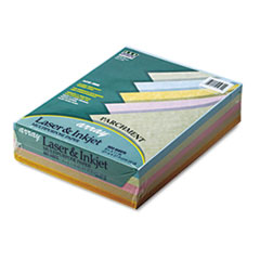 Pacon® Array Colored Bond Paper, 24 lb Bond Weight, 8.5 x 11, Assorted Parchment Colors, 500/Ream