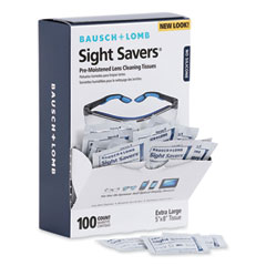 Bausch & Lomb Sight Savers® Premoistened Lens Cleaning Tissues
