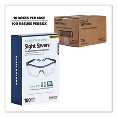 Bausch & Lomb Sight Savers® Premoistened Lens Cleaning Tissues