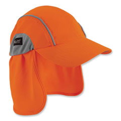 Chill-Its 6650 High-Performance Hat Plus Neck Shade, Polyester, One Size Fits Most, Orange