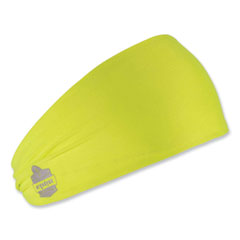 Chill-Its 6634 Performance Knit Cooling Headband, Polyester/Spandex, One Size Fits Most, Lime