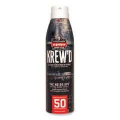 ergodyne® Krewd 6353 SPF 50 Sunscreen Spray, 5.5 oz Can, Ships in 1-3 Business Days