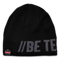 ergodyne® N-Ferno 6819BT Be Tenacious Beanie, One Size Fits Most, Charcoal, Ships in 1-3 Business Days