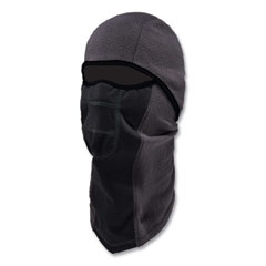 ergodyne® N-Ferno 6823 Hinged Balaclava Face Mask, Fleece, One Size Fits Most, Gray, Ships in 1-3 Business Days
