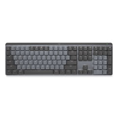Logitech® MX Mechanical Wireless Illuminated Performance Keyboard, Graphite