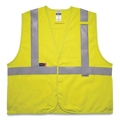 ergodyne® GloWear 8261FRHL Class 2 Dual Compliant FR Hook and Loop Safety Vest