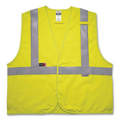 ergodyne® GloWear 8261FRHL Class 2 Dual Compliant FR Hook and Loop Safety Vest