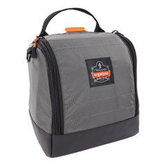 ergodyne® Arsenal 5185 Full Respirator Bag with Zipper Magnetic Closure, 5.5 x 9.5 x 9.5, Gray, Ships in 1-3 Business Days