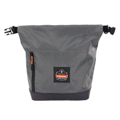 ergodyne® Arsenal 5186 Full Respirator Bag with Roll Top Closure, 7.5 x 13.5 x 13.5, Gray, Ships in 1-3 Business Days