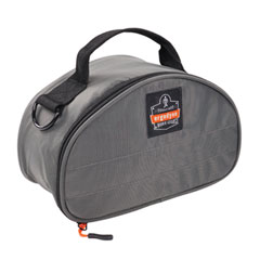 ergodyne® Arsenal 5187 Clamshell Half Respirator Bag with Zipper Closure, 4 x 9 x 5, Gray, Ships in 1-3 Business Days