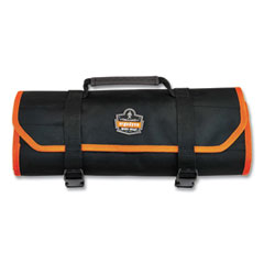 ergodyne® Arsenal 5871 Polyester Tool Roll Up, 21 Compartments, 27 x 14, Polyester, Black, Ships in 1-3 Business Days