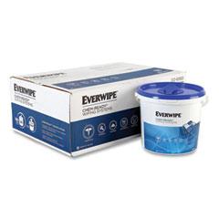 Everwipe™ Chem-Ready Dry Wipes, 5 x 2.16, White, 180/Roll, 6 Rolls/Carton
