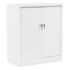 Alera® Assembled 42" High Heavy-Duty Welded Storage Cabinet, Two Adjustable Shelves, 36w x 18d, Putty