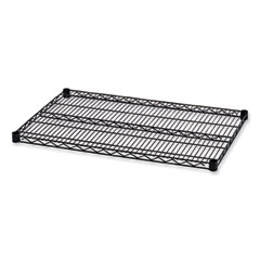 Alera® Industrial Wire Shelving Extra Wire Shelves, 36w x 24d, Black, 2 Shelves/Carton
