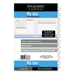 AT-A-GLANCE® My Day Daily/Monthly Planner Refill