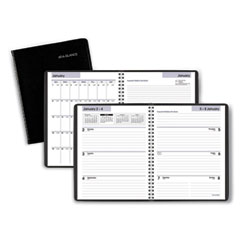 AT-A-GLANCE® DayMinder Executive Weekly/Monthly Planner, 8.75 x 7, Black Cover, 12-Month (Jan to Dec): 2023