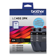 LC4022PKS Ink, 550 Page-Yield, Black, 2/Pack