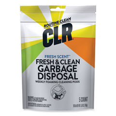 CLR PRO® Fresh and Clean Garbage Disposal, Fresh Scent, 5 Pods/Pack, 6 Packs