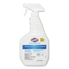 Clorox Healthcare® Bleach Germicidal Cleaner, 32 oz Spray Bottle, 6/Carton