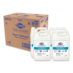 Clorox® Healthcare® Spore Defense, Closed System, 1 gal Bottle, 4/Carton