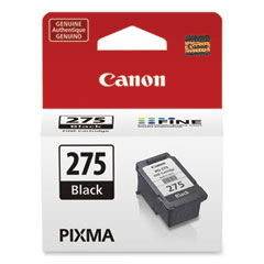 Canon® 4982C001 (PG-275) Chromalife 100 Ink, 180 Page-Yield, Black