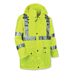 ergodyne® GloWear 8365 Class 3 Hi-Vis Rain Jacket