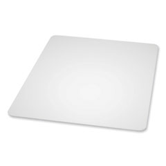 EverLife Textured Chair Mat for Hard Floors, Square, 60 x 60, Clear